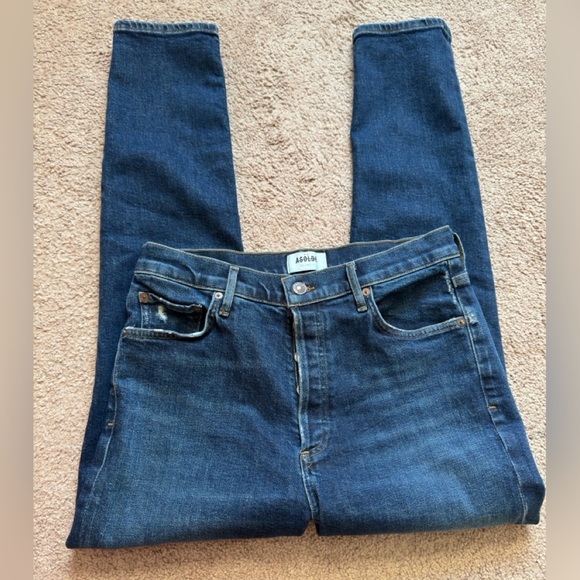 AGOLDE Nico High Rise Slim Cabana Jeans - Picture 5 of 10